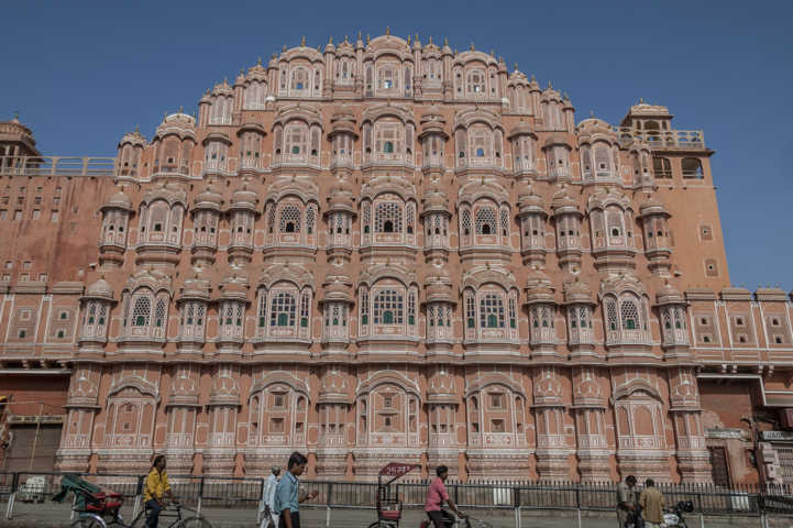 07 - India - Jaipur - palacio Hawa Mahal o palacio de los Vientos